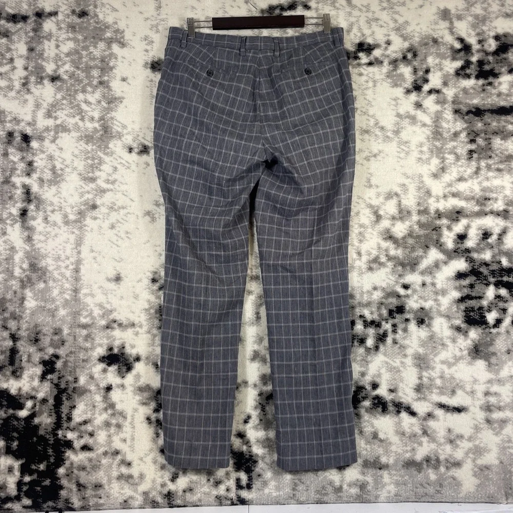 Banana Republic Slim Fit‎ Stretch Pants Mens Size 34x32 Linen Office Career